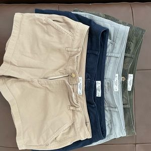 A&F 4 set of summer shorts sz 8/w29